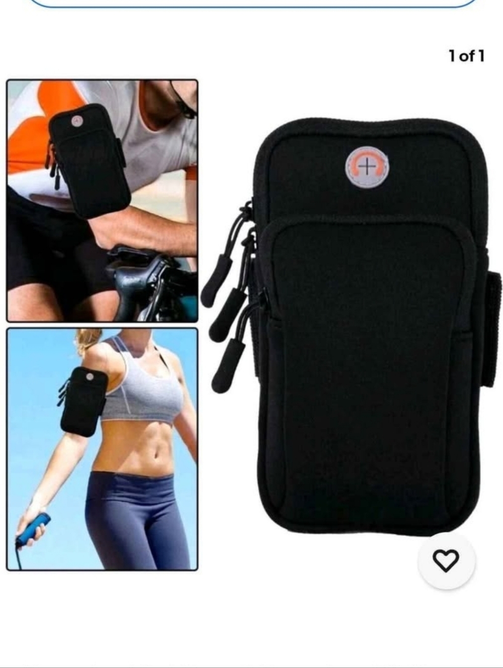Popular Hot Sport Running Riding Arm Band Case For Phone Holder Zipper Bag